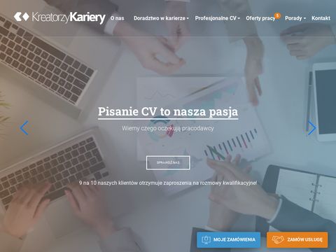KreatorzyKariery.pl - pisanie CV