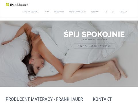 Frankhauer producent materacy