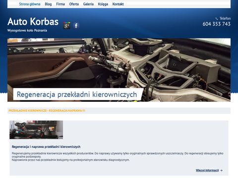 Auto Korbas - warsztat Poznań