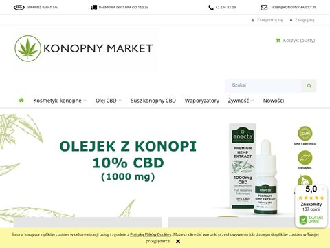 Konopnymarket.pl kosmetyki