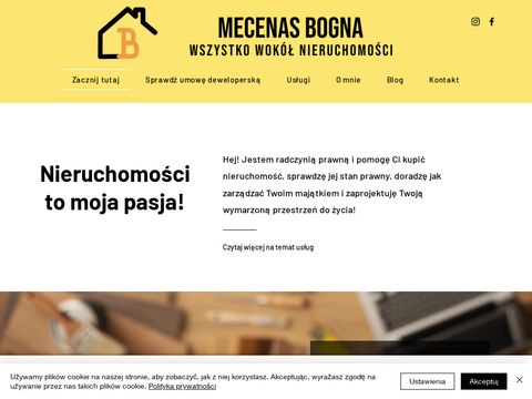 Mecenasbogna.com - prawnik nieruchomości