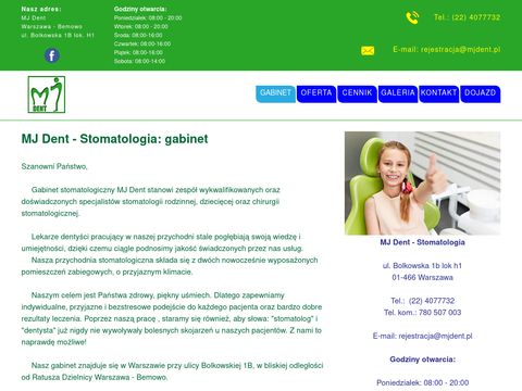 Stomatologia, Warszawa - MJ Dent