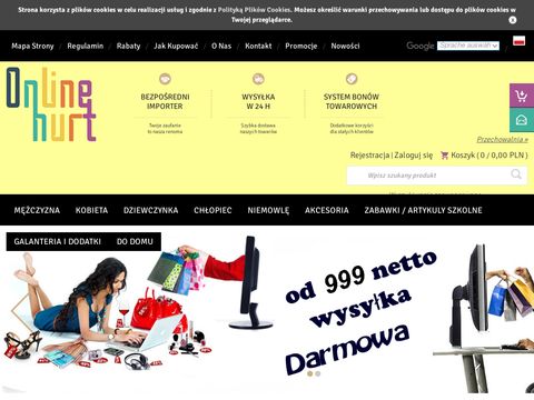 Onlinehurt.pl hurtownia odzieży dziecięcej