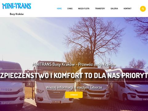 Minitrans.com.pl busy Kraków