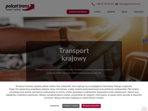 Polcattrans.pl - usługi transportowe