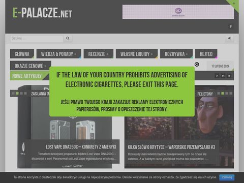 E-palacze.net elektroniczny papieros