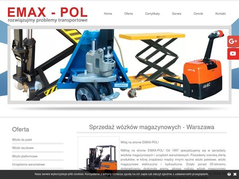 Emax-Pol wózki narzędziowe Warszawa