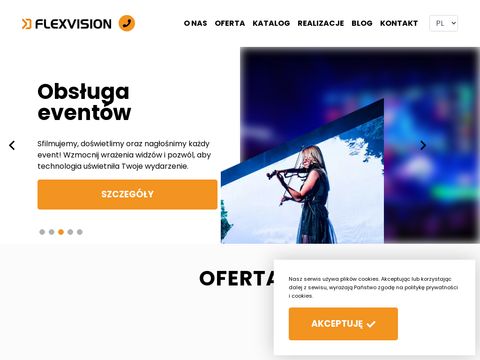 Flexvision.pl - naścienne ekrany led