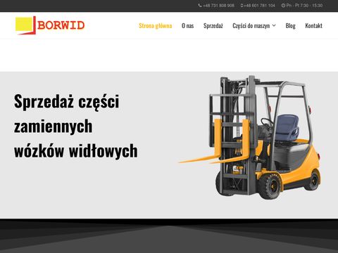 Borwid.pl - części do wózków Linde
