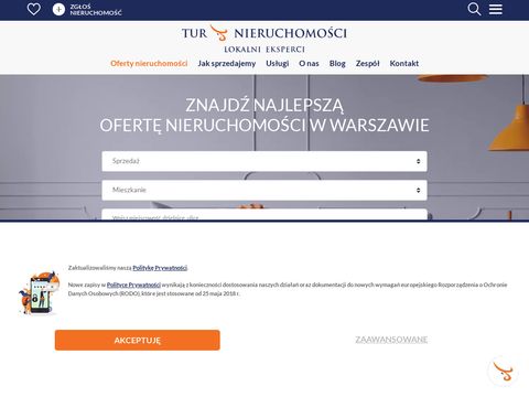 Tur-nieruchomosci.pl biuro w Warszawie