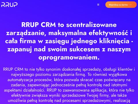 RRUP sp. z o.o. - crm it