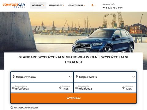 Comfortcar.pl rent a car Warszawa