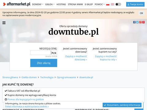 Downtube.pl pobieranie z youtube