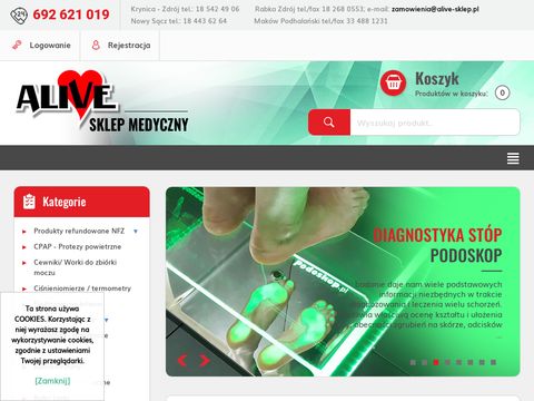 Alive-sklep.pl sklep medyczny