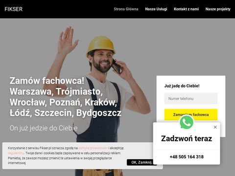 Fikser.pl zamów fachowca w 2 min