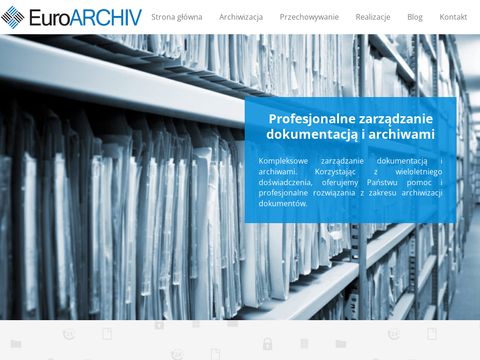 Euroarchiv.pl - usługi archiwizacyjne