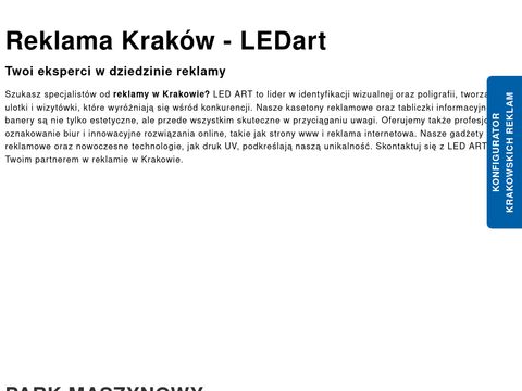 LedArt agencja reklamowa Kraków