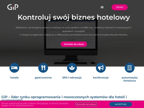 Gip.com.pl systemy dla hoteli