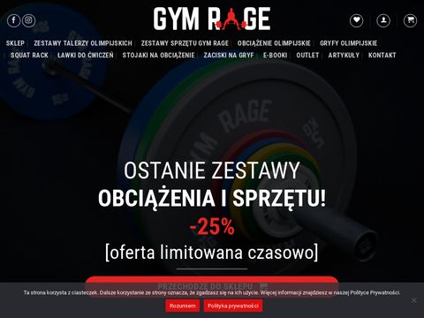 Gym Rage producent sprzętu do treningu siłowego