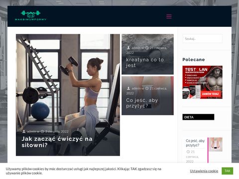 Maksimumformy.pl - portal fitness