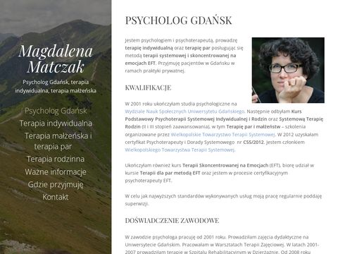 Magdalenamatczak.pl - psycholog