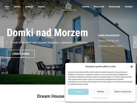Dream-house.com.pl domki nad morzem