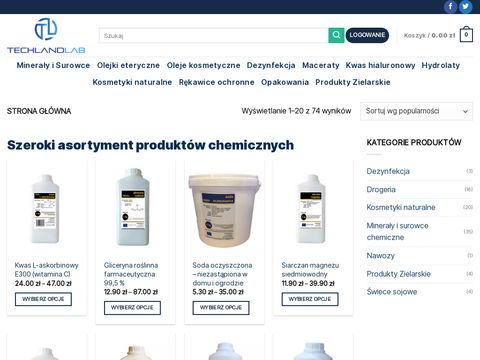 Techlandlab.pl - sklep chemiczny