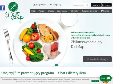 Dietmap.pl zdrowa dieta odchudzająca