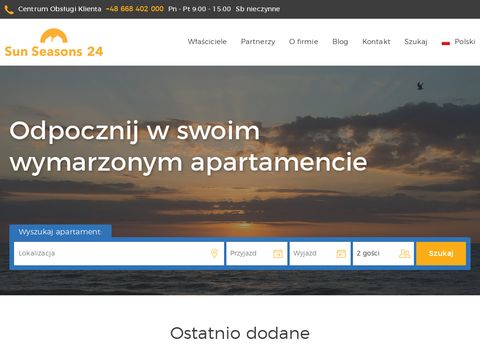Sunseasons24.pl apartamenty