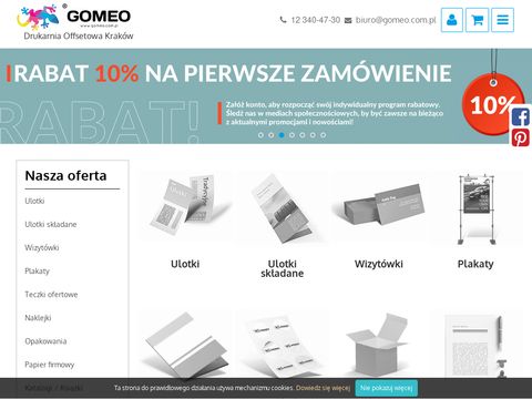 Gomeo.com.pl ulotki Kraków