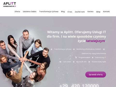 Aplitt.pl - serwis IT dla firm