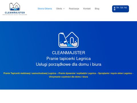 CleanMajster - pranie tapicerki Legnica