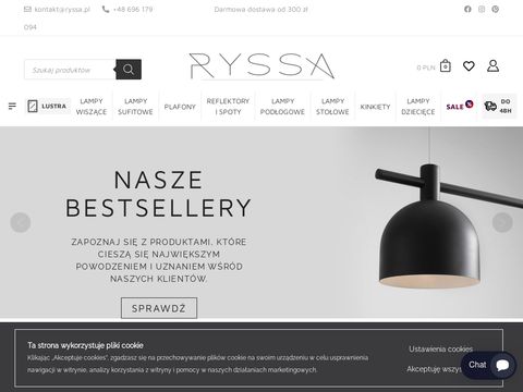 Ryssa.pl lampy - sklep internetowy