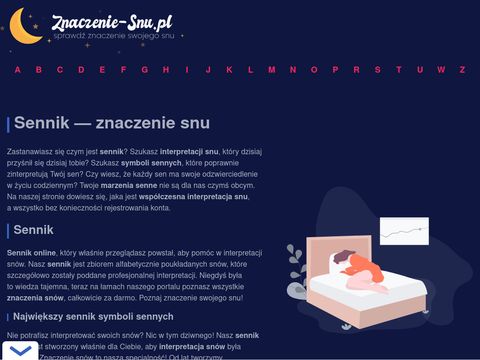 Znaczenie-snu.pl - sennik online