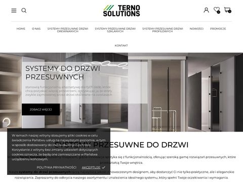 Ternosolutions.pl - systemy drzwi przesuwnych