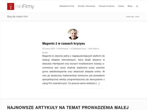 Minifirmy.pl - crm