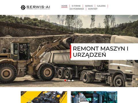Serwis-ai.pl naprawa silników koparek