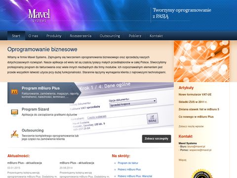 Mavel.pl program do faktur