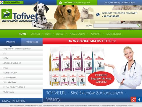 Tofivet.pl - leki dla zwierząt