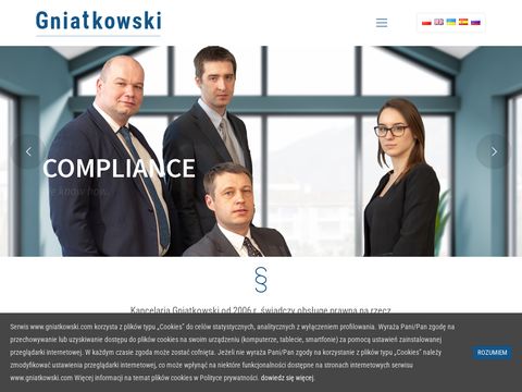 Gniatkowski.com kancelaria radcy