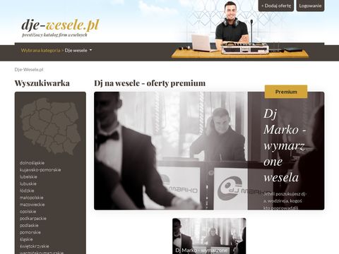 Dje-wesele.pl katalog
