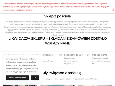 Scielimy.pl - sklep z pościelą