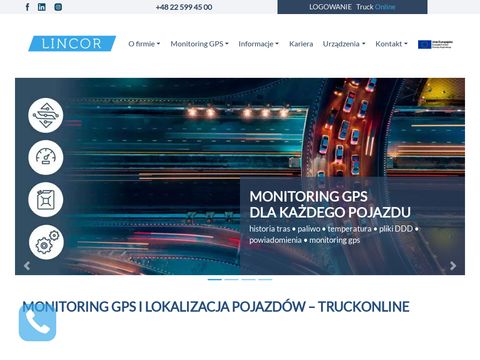 Truckonline.pl - GPS monitoring