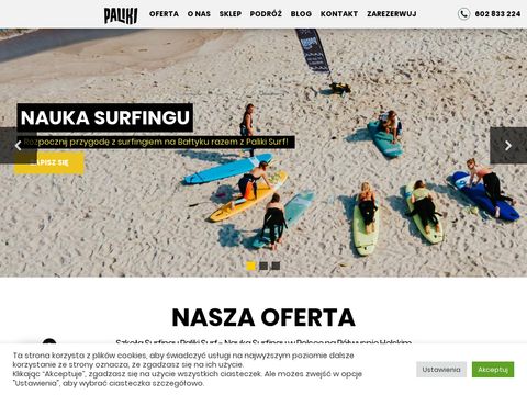 Palikisurf.pl - surfing nauka