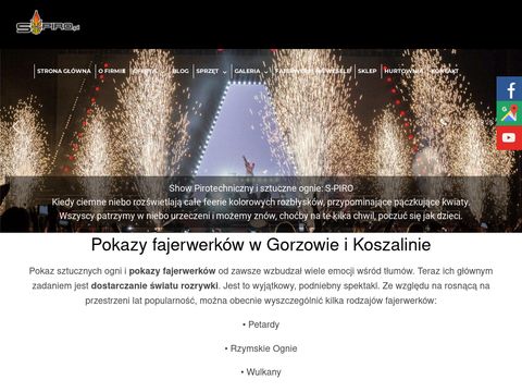 S-piro.pl pokazy konfetti