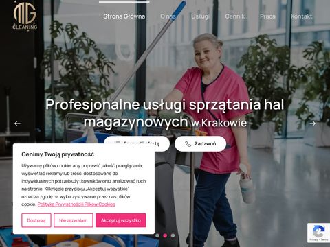MG Cleaning - firma sprzątająca Kraków