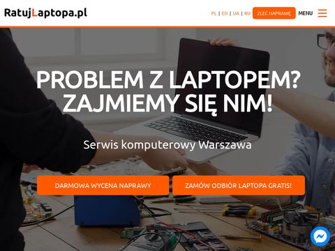 Ratujlaptopa.pl serwis Warszawa