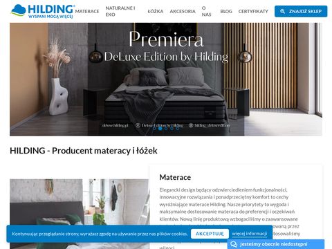 Hilding.pl - producent materacy