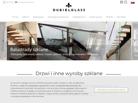 Dubiel Glass balustrady szklane