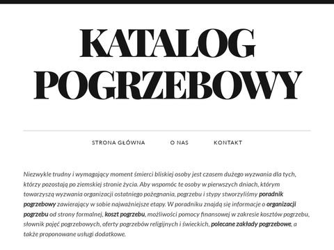 Katalogpogrzebowy.com